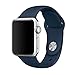 Zyra Sport Band for Apple Watch 42mm M/L, Soft Silicone Strap Replacement iWatch Bands for Apple Watch Sport,Series 3, Series 2, Series 1 Ocean Blue
