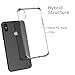 Mxstudio iPhone X Case ACRYLIC+ TPU Hybrid Ultra, Soft and Clear Back Panel and Reinforced Corners with Protection for iPhone X