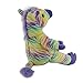 WEWILL Creative Night Light LED Colorful Rainbow Zebra Lifelike Stuffed Animal Toy Birthday Day Gift for kids, 18-Inch