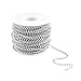 Tiparts 49FT Stainless Steel Ball Bead Chains with 40 Pcs Matching Connectors(Ball Chains Width:2.4mm + 40 Connectors)