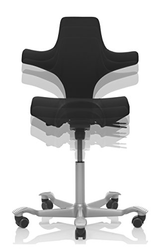 Hag-Capisco-8106-Seduta-Ergonomica-Nero