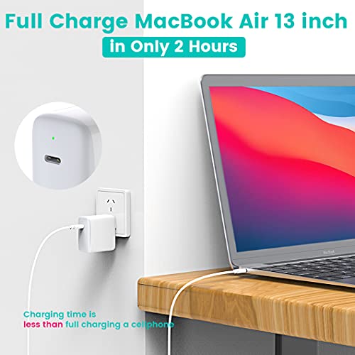 USB C Charger for MacBook Air 13 inch 2020/2019/2018, MacBook 12 in