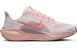 Nike Women's Pegasus 41 Sneaker, Silt Red/Metallic