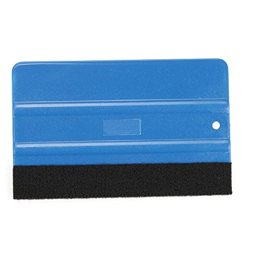 Highmoor Vinyl Wrap Squeegee Felt Edge Decal Window Tint Wrapping Scraper Squeegee Tool for Car Vehicle Window Film Vinyl (2pc)