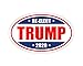 4 Pack *Oval Car Magnet* Pro Donald Trump 2020 Make America Great Variety Pack