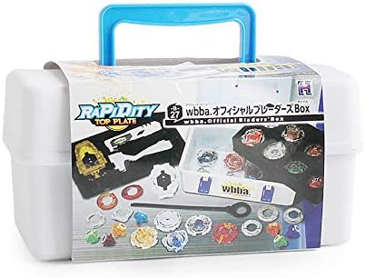 Anyren Portable Waterproof Box 8 in 1 Carrying Case for Burst Spinning Top, Spinning Top Battling Games, Storage or Collectibles