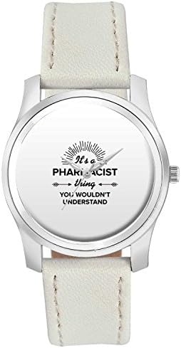 BigOwl It's a Pharmacist Thing You Won't Get It | Best PHARMACIST Gift Fashion Watches for Girls - Awesome Gift for Daughter/Sister/Wife/Girlfriend - Casual Quirky Typography Designer Analog Leather Band Watch (Perfect Gift for Girls)