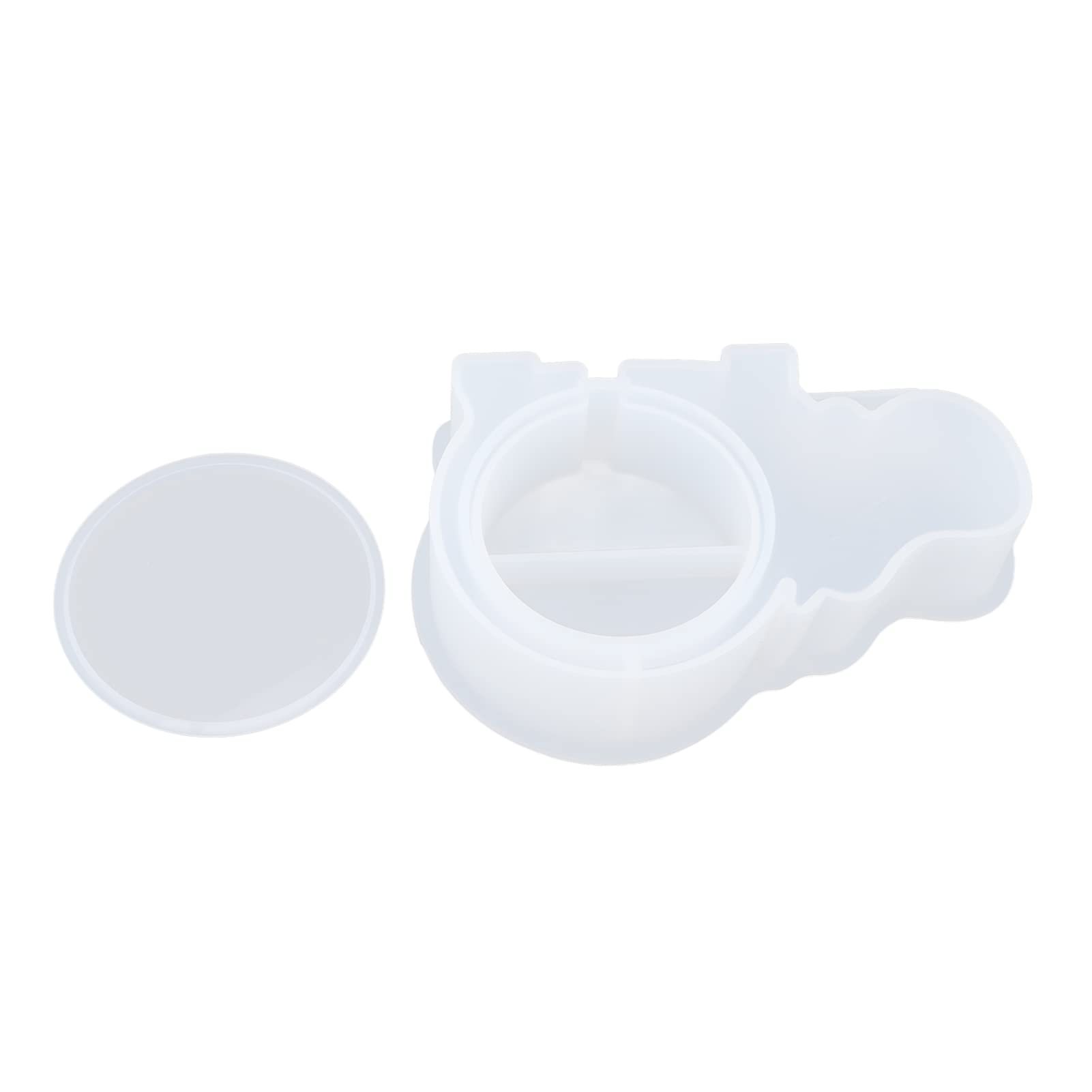 Epoxy Resin Molds, Reusable Purse Resin Mold, Hippo Piggy Bank Silicone Mold for DIY Crafters, Kids Projects, Home Decor and Art Enthusiasts