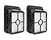 Fette Filter – Premium Hepa Vacuum Filter Replacement Compatible with Bissell CrossWave Multi-Surface Vacuum Cleaner Compare to Part # 1608684, 160-8684 Includes 6 Replacements