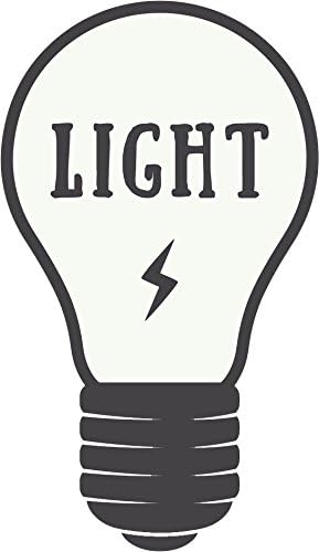 amazon com simple light bulb cartoon sketch icon vinyl decal sticker 4 tall 3 automotive simple light bulb cartoon sketch icon vinyl decal sticker 4 tall 3