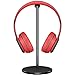 Aluminum Headphone Stand Headset Holder New Bee Headset Stand/Hanger for All Headphone Sizes (Black)