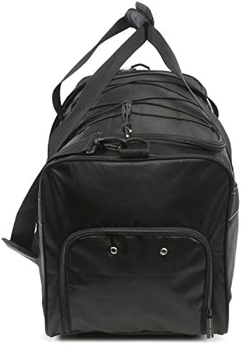 Perry Ellis 22" Weekender Duffel Bag, Black, One Size 4 Perry Ellis 22" Weekender Duffel Bag, Black, One Size
