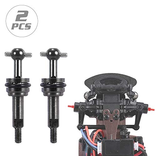 for WLtoys K979 K989 K999 2Pcs Metal Drive Shaft Universal Drive Joint for 1/28 RC Car Parts Replacement