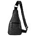 SlickBlue Men's Casual Bag Unbalance Backpack pokemon bag pack- Medium, Black