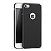 iPhone 6S Case, iPhone 6 Case, ACMBO Ultrathin Micro Matte [Skin Touch Feel] Metallic Texture Anti-Fingerprints Non-Slip No-Fade PC Phone Case Cover for iPhone 6/6S 4.7 inch, Sleek Black