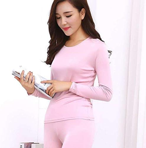 SLCG thermal underwear Pure Silk Sets Women Winter Autumn Ladies Warm Home Clothing Thermal Underwear Set Female Body Suits