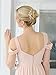 Mariell Designer Gold Bridal Hair Comb with Hand Painted Silvery-Golden Leaves and Pave Crystals
