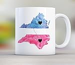 Grandma Long Distance State Mug with Quote, Personalize, All states available, Countries and Provinces too, 11oz or 15 oz