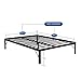 Olee Sleep 14 inch Tall Round Edge Steel Slat / Non-slip Support Bed Frame S-3500, OLR14BF10Q (Queen)