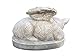 Cat Angel Memorial Marker – Sleeping Angel Devotional Remembrance Marker (Stone)