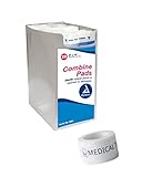 Sterile 5x9 Combine Abdominal Pads Pack Of 20 + Vakly Medical Tape (1)