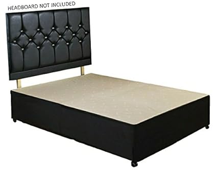 Single Diamond Divan Bed Base No Drawers No Headboard Amazon Co