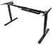 VIVO Black Electric Stand Up Desk Frame Workstation, Single Motor Ergonomic Standing Height Adjustable Base (DESK-V102E) primary