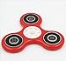 HeyTech Hand Spinner Fidget Toy 3 Inch EDC High Speed Spins Ceramic Bearing Ceramic Bearing For Anxiety, Focusing, ADHD, Autism(Red)