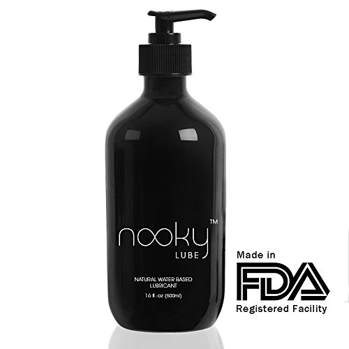 #1 Personal Sexual Lubricant-Nooky Lube 16ozTM -Sex Lube for Women, Men and Couples-Best Water Based Lubrication... image