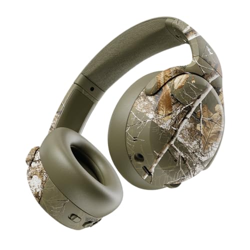 Skullcandy Crusher ANC 2 Wireless Over-Ear Bluetooth Headphones with Multi-Sensory Bass, Active Noise Cancelling, Up to 60 Hours Battery, Microphone f