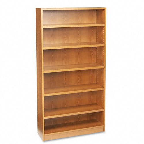 Basyx HeavyDuty Signature Series Bookcase, 6 Shelves, 36 W