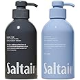 Saltair Body Wash, For Him Scents 2-Pack. Moisturizing Body Cleanser with Monoi Oil and Cupuacu Butter. Luxury Shower Gel for Women and Men. Vegan, Cruelty-Free, Paraben-Free. 2x 17oz Pump Bottles