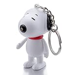REINDEAR Snoopy LED Flashlight Light Up Keychain w/ Sound (Barks) US Seller