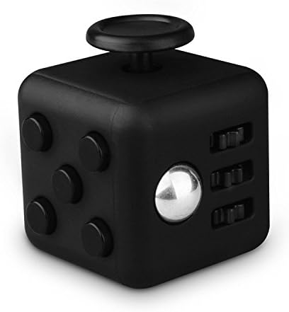FC USA Fidget Cube, 6 Sided-Fidget Toys for ADHD, Practical Fidget Toys for Adults or Kids-,Relieves Anxiety, Stress, Boredom,Includes E-Book-How to Focus and Fidget Less