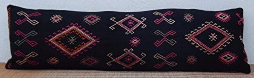 PillowsStore 18'' X 60'' Handmade Garden Living Bench, Vintage Wool Patio Kilim Cushion Cover