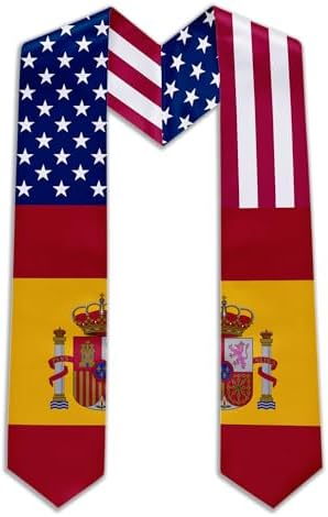 Amazon.com: Azores America Flag Graduation Stole Shawl Sash for