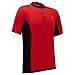 Tenn Mens Coolflo S/S Cycling Jersey - Red/Black - XL