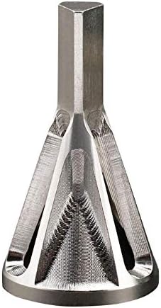 Bigdispawl Heliburr Deburring External Chamfer Tool Stainless Steel Remove Burr Tools for Drill Bit