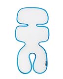 Manito Breath Original 3D Mesh Seat Pad/Cushion/Liner for Stroller and Car Seat, Blue