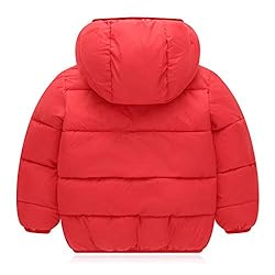 Baby Kids Hooded Snowsuit Winter Warm Hooded Fleece