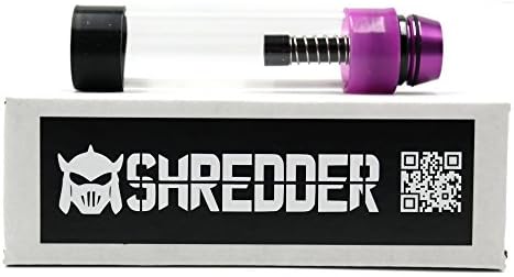 SHREDDER420 (Purple) Steamroller Portable Smoking Accessory For Incense and Herbs