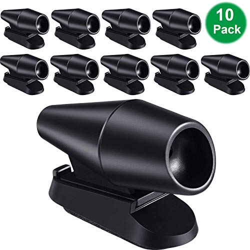 Lipctine 10 Pcs Deer Alert Whistle Horns for Vehicles, Avoids Deer Collisions Car Deer Warning, Black Ultrasonic Wildlife Warning for Auto Motorcycle Truck SUV and ATV - Thumbnail 7