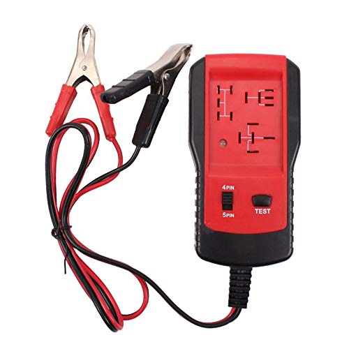 Universal 12V Car Relay Tester Checker Diagnostic Tool with Alligator Clips - Thumbnail 6