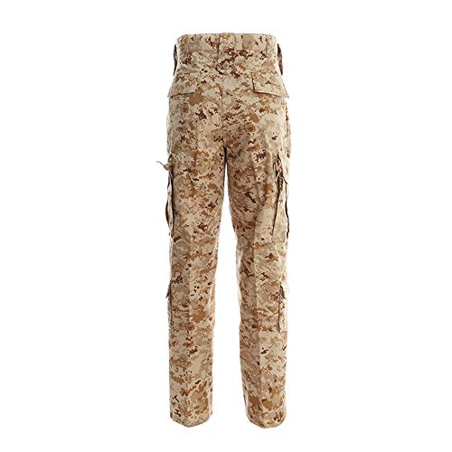 Noga Camouflage Suit Combat Bdu Uniform Military Uniform Bdu Hunting Suit Wargame Paintball Coat+pants (DESERT CAMO, XL) - Thumbnail 6