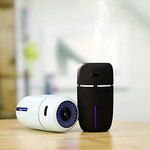 Compact Ultrasonic Humidifier USB Mini Humidifier for Office, Desktop