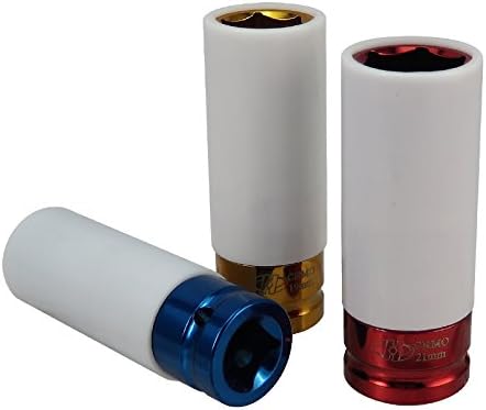 17mm 1/2 Car Garage Wheel Nut Extractor Socket steam long sets of single tire protection sleeve hand tool