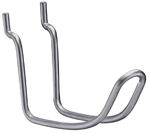 10 Pack Stanley Hardware 81-9565 3" Double Loop Pegboard Hooks - Zinc Plated 2 per Package