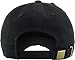 KBSV-078V BLK Be Humble Vintage Distressed Dad Hat Baseball Cap Polo Style Adjustable