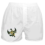 CafePress Ultimate Spiderman: Iron Fist Novelty Boxer Shorts, Funny Underwear White