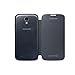 Samsung Flip Premium Case Cover for Samsung Galaxy S4 Mini - Black
